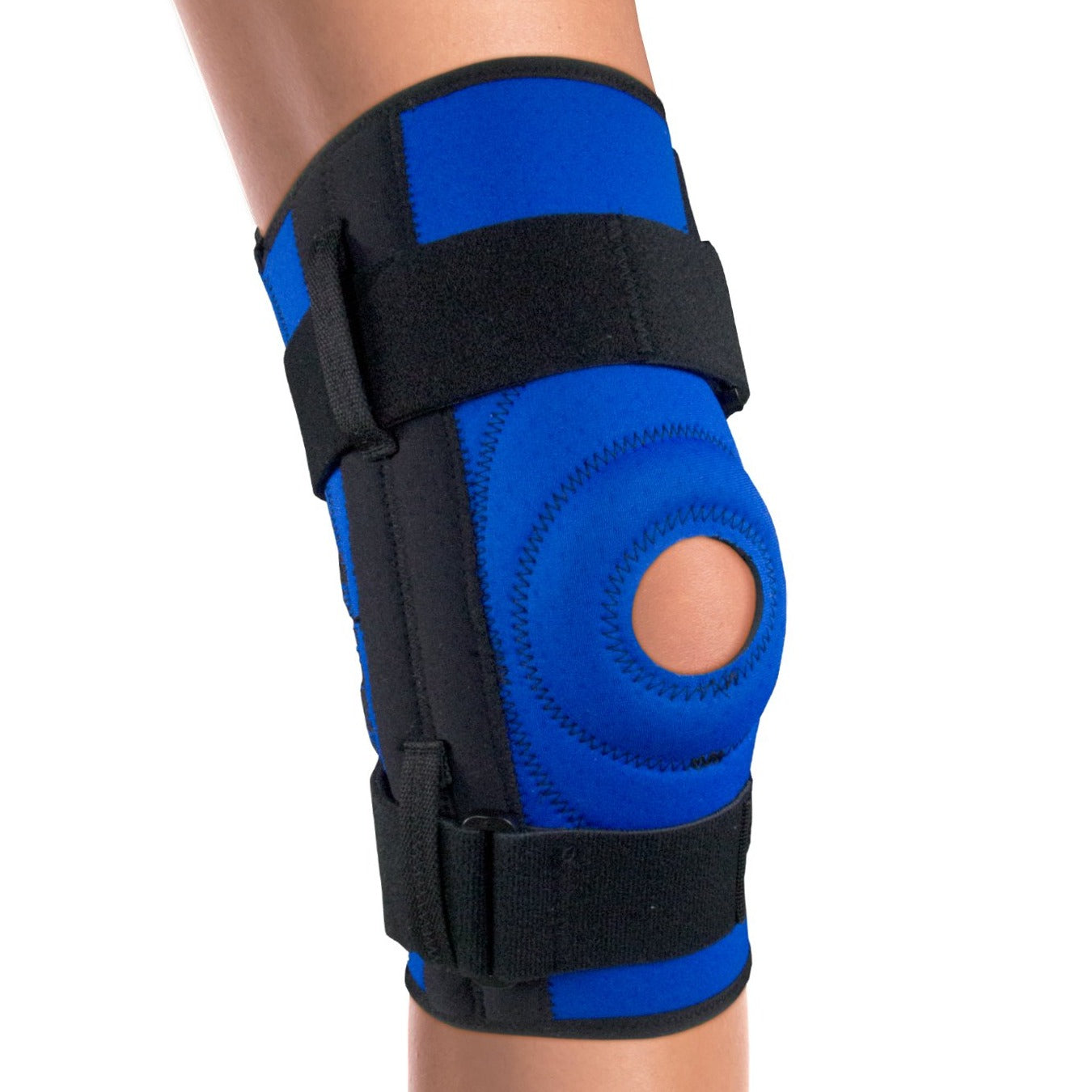 OTC Neoprene Knee Stabilizer - Spiral Stays, Royal Blue